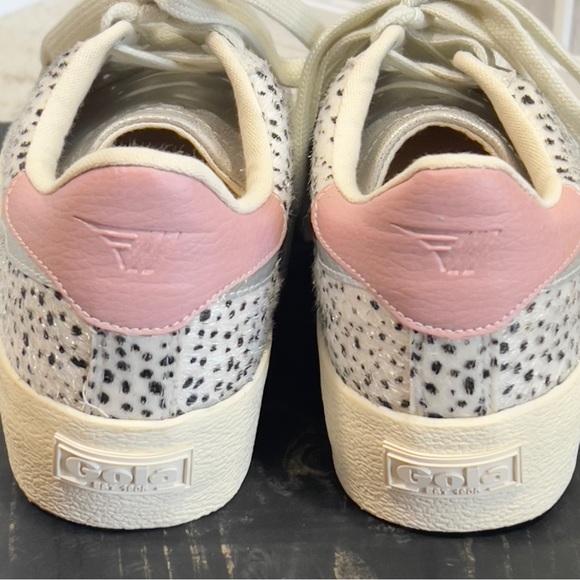 GOLA Classics Orchid Platform Tropic Sneaker Animal Print Pony Hair Size 5 - Picture 5 of 11